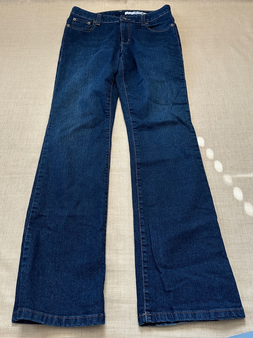 DKNY Jeans Mid Rise Soho Flare Jeans